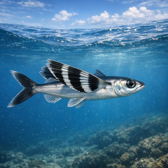 Bandwing flyingfish: Facts, Records, and How to Catch Them | FishyAF Species #