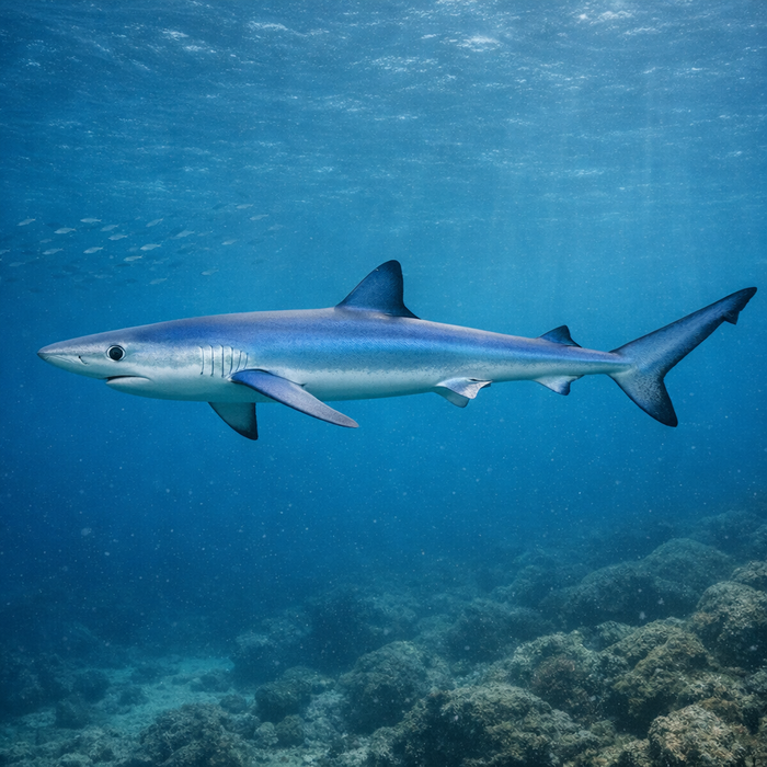 Blue shark: Facts, Records, and How to Catch Them | FishyAF Species #