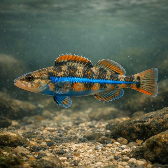 Blueside darter: Facts, Records, and How to Catch Them | FishyAF Species #