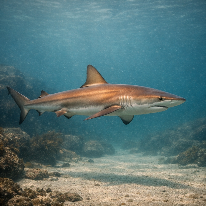 Copper shark: Facts, Records, and How to Catch Them | FishyAF Species #