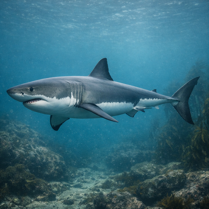 Great white shark: Facts, Records, and How to Catch Them | FishyAF Species #