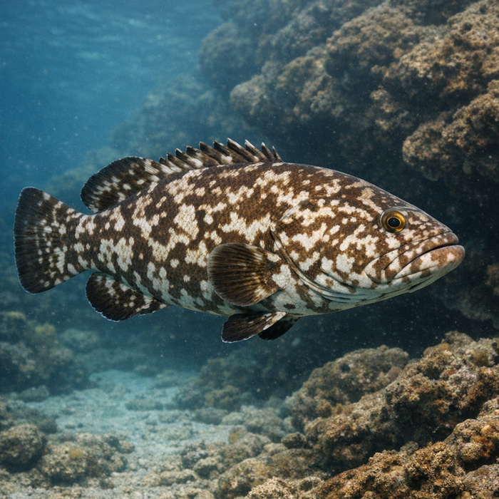 Marbled grouper: Facts, Records, and How to Catch Them | FishyAF Species #