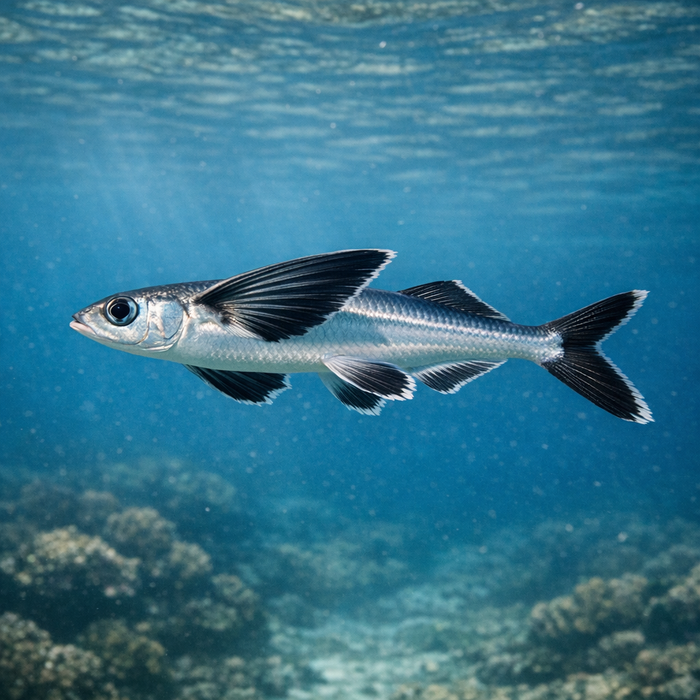 Margined flyingfish: Facts, Records, and How to Catch Them | FishyAF Species #