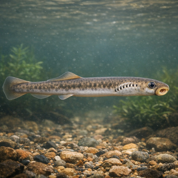 Northern brook lamprey: Facts, Records, and How to Catch Them | FishyAF Species #