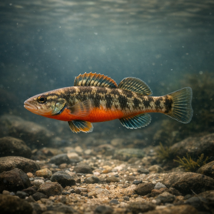 Orangebelly darter: Facts, Records, and How to Catch Them | FishyAF Species #