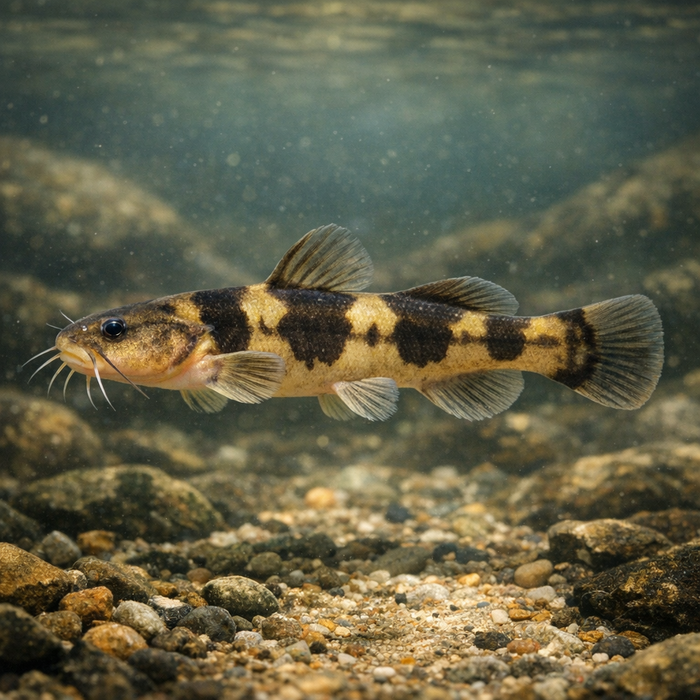 Saddled madtom: Facts, Records, and How to Catch Them | FishyAF Species #