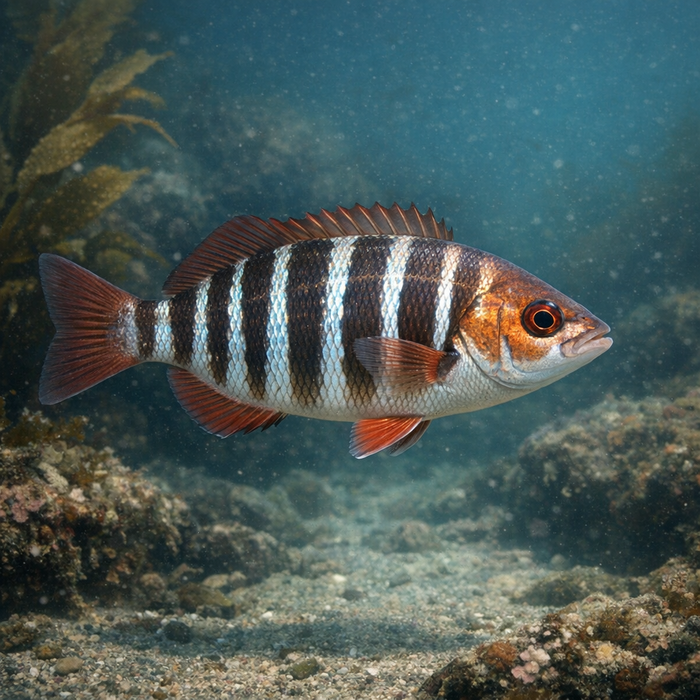 Striped seaperch: Facts, Records, and How to Catch Them | FishyAF Species #