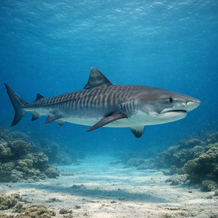 Tiger shark: Facts, Records, and How to Catch Them | FishyAF Species #