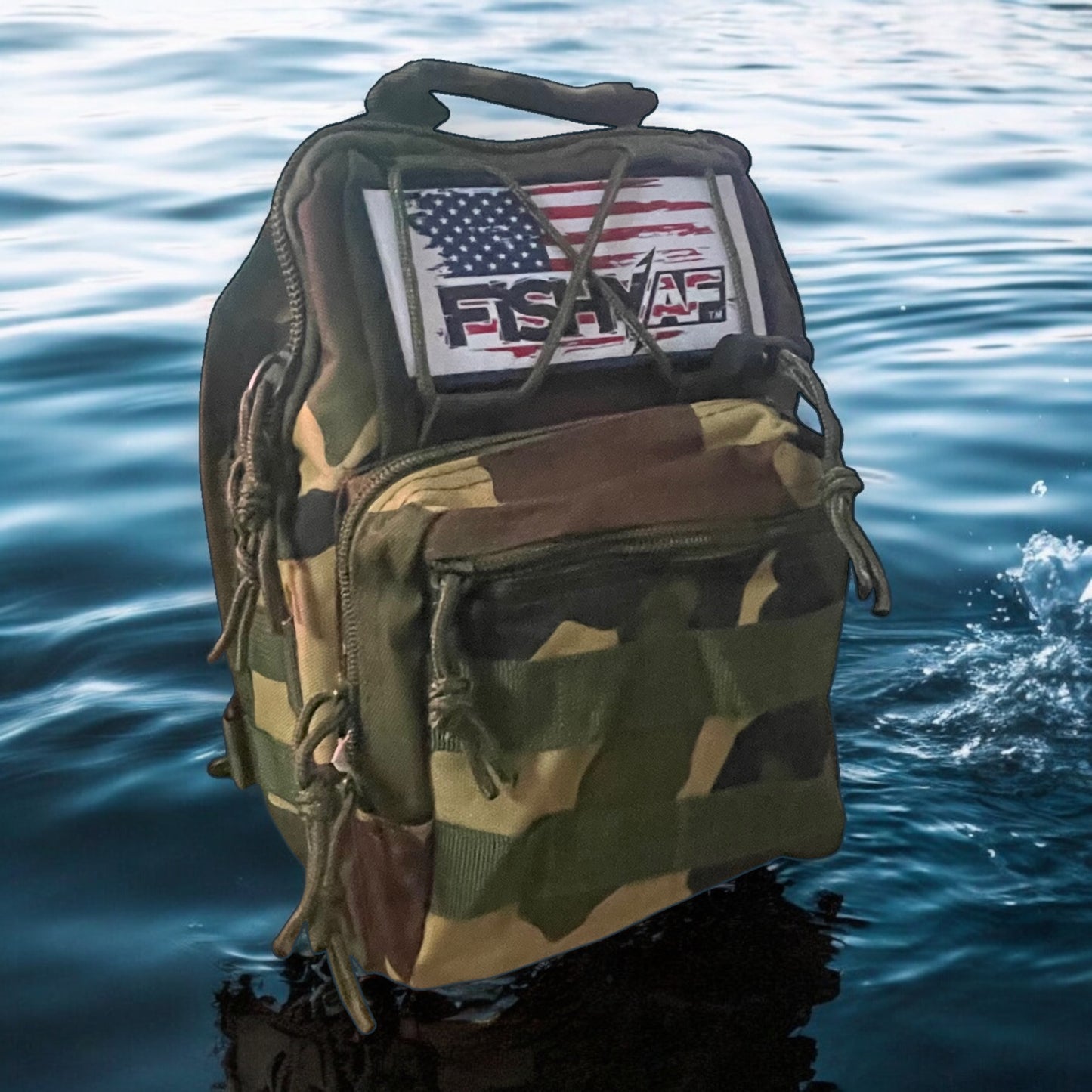 Switchback Tactical Crossbody Sling Tackle Bag - Camo
