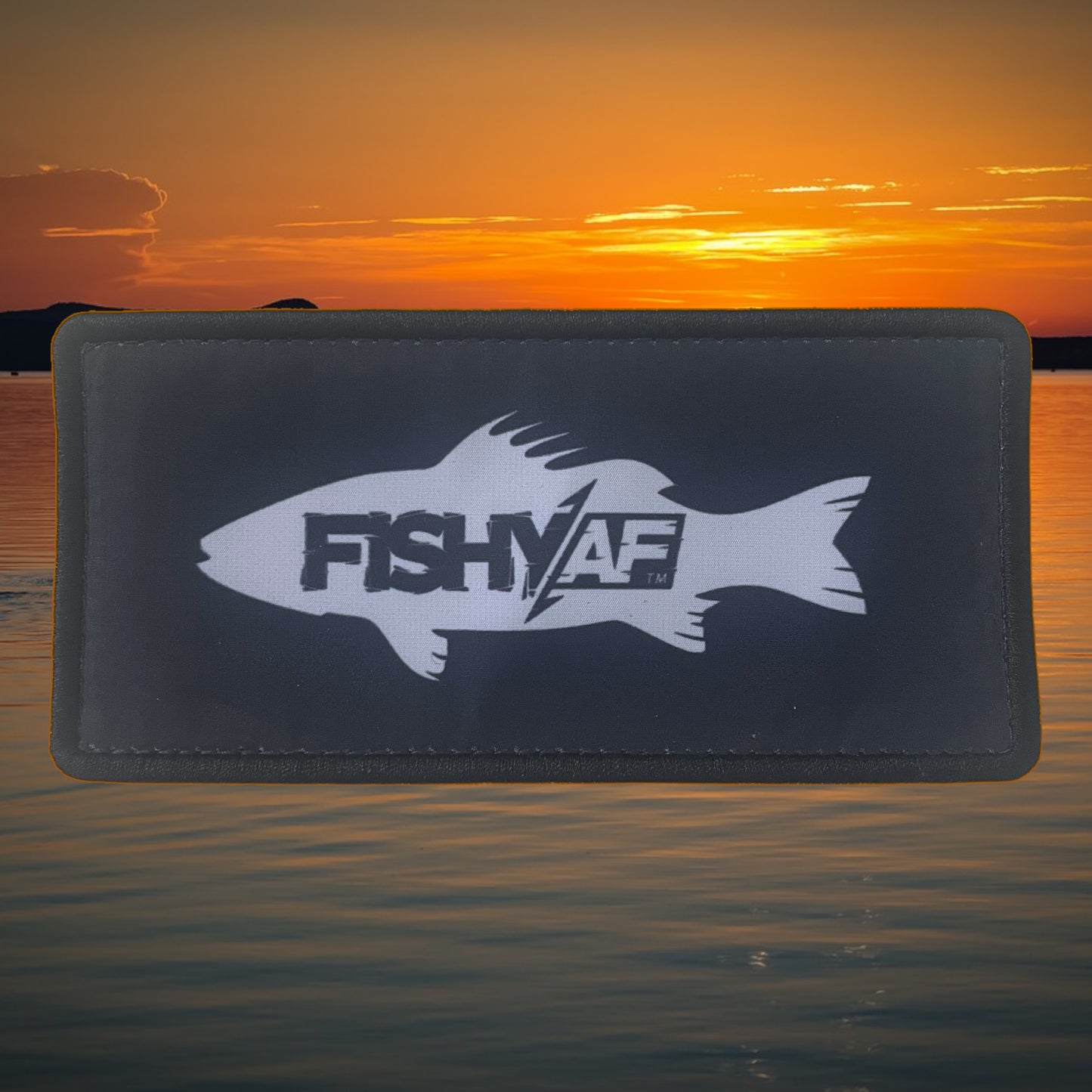 FishyAF Elite Series Flat Brim Switchback - Black/Grey
