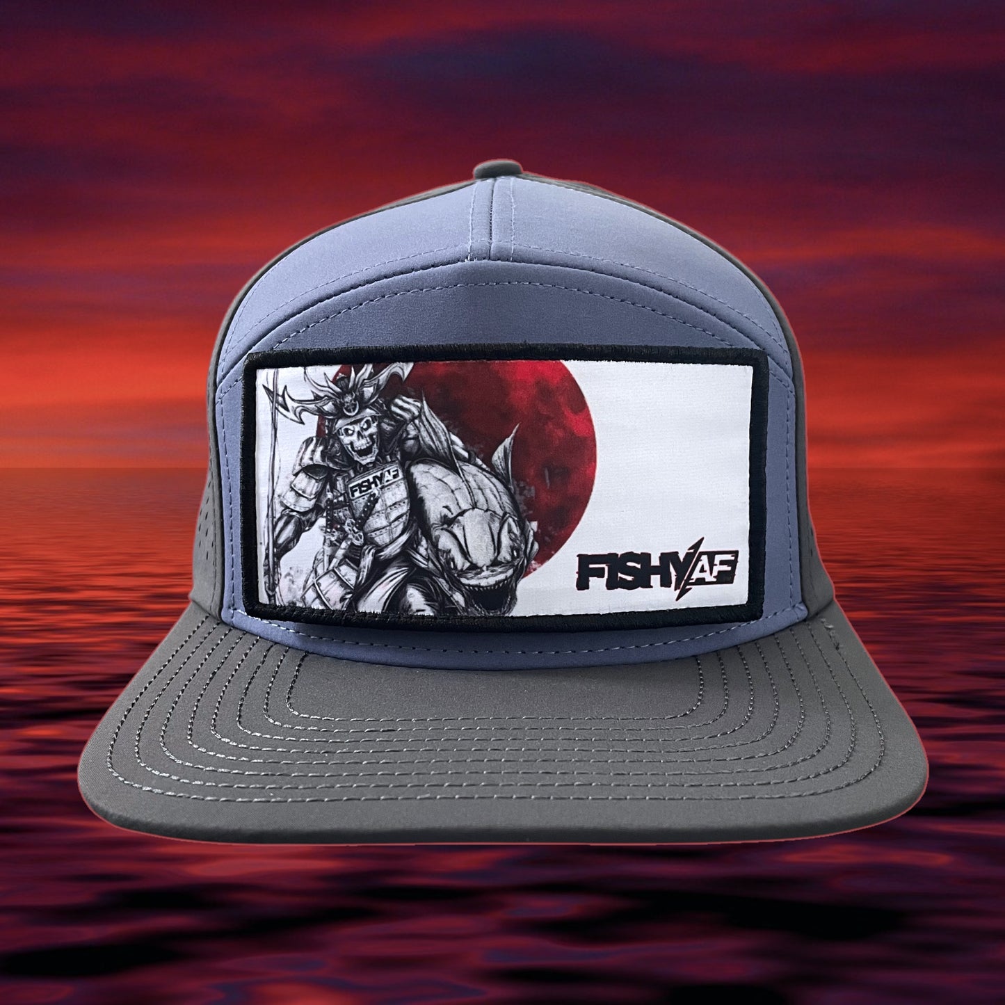 FishyAF Switchback Velcro Hook Patch - Shogun