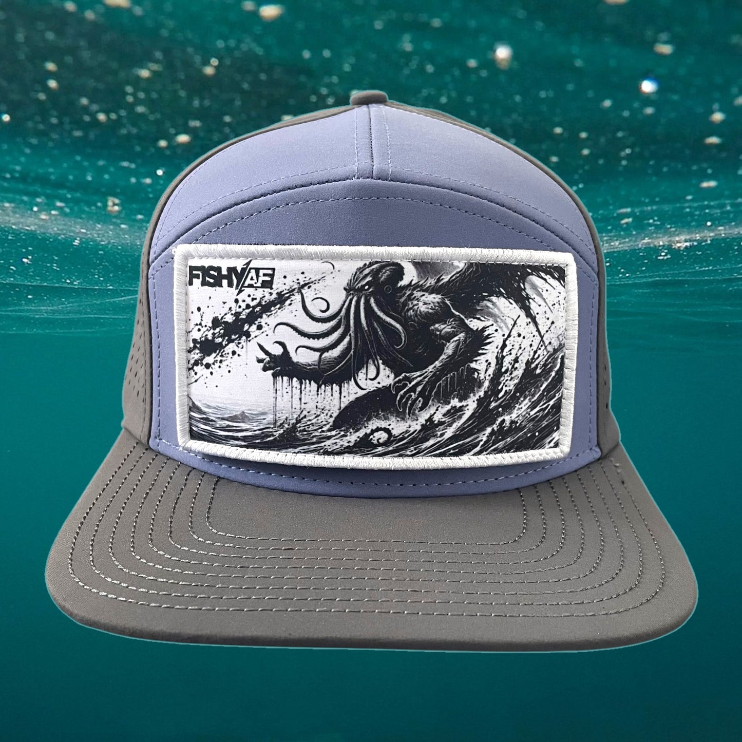 FishyAF Switchback Velcro Hook Patch - Chithulu
