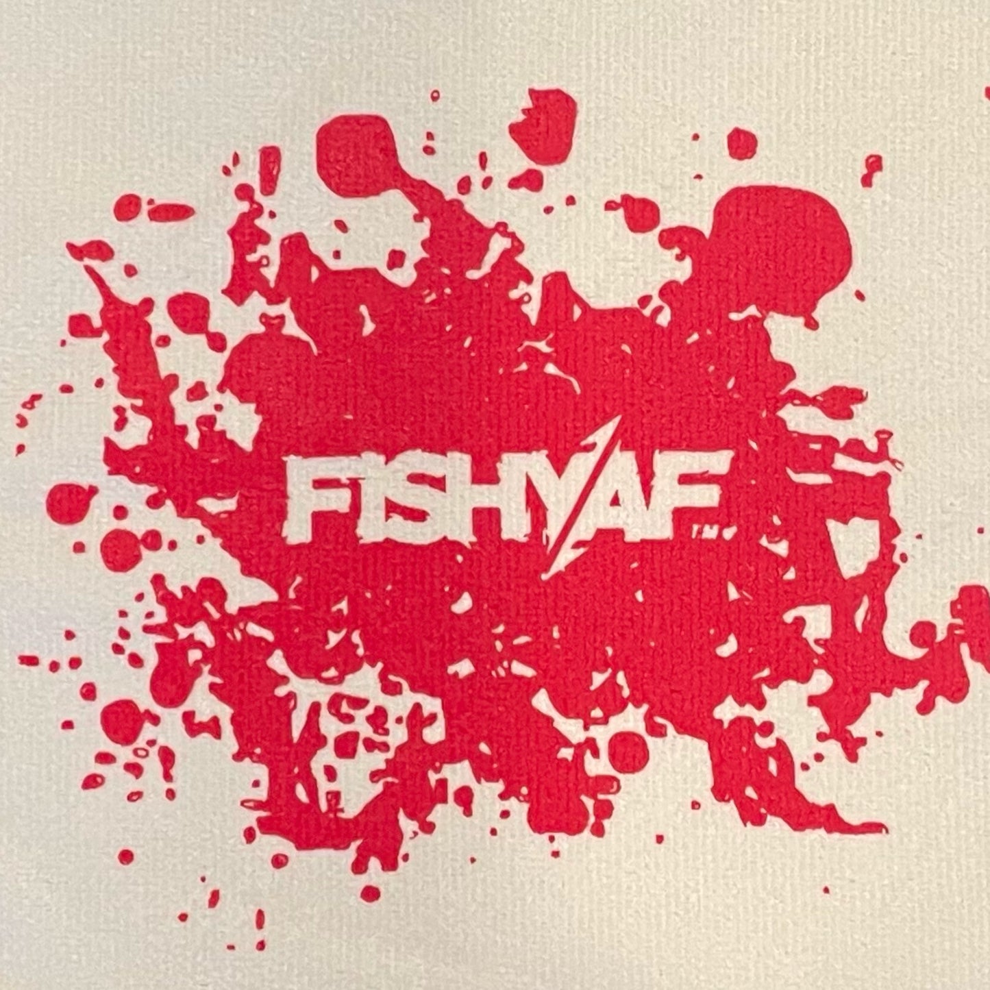 FishyAF Bait Towel - Blood Splatter