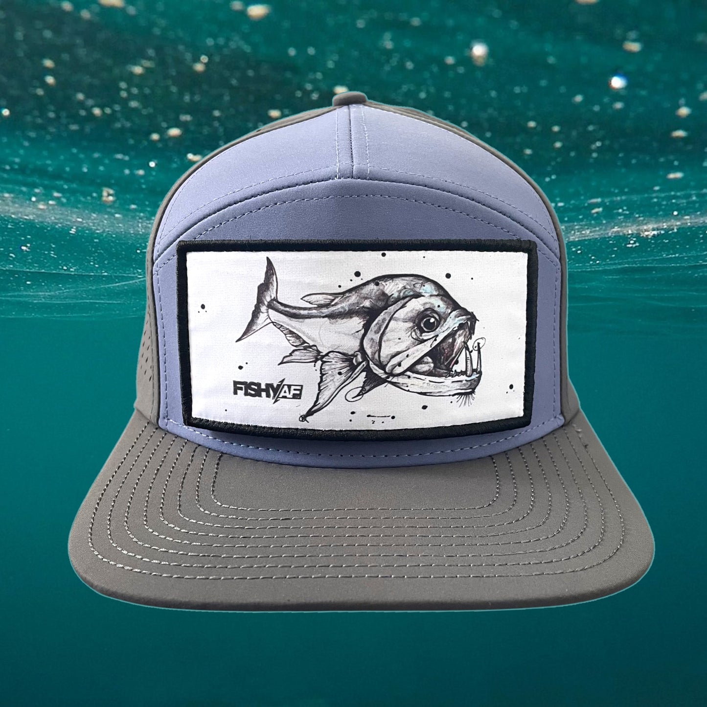 FishyAF Switchback Velcro Hook Patch - Payara