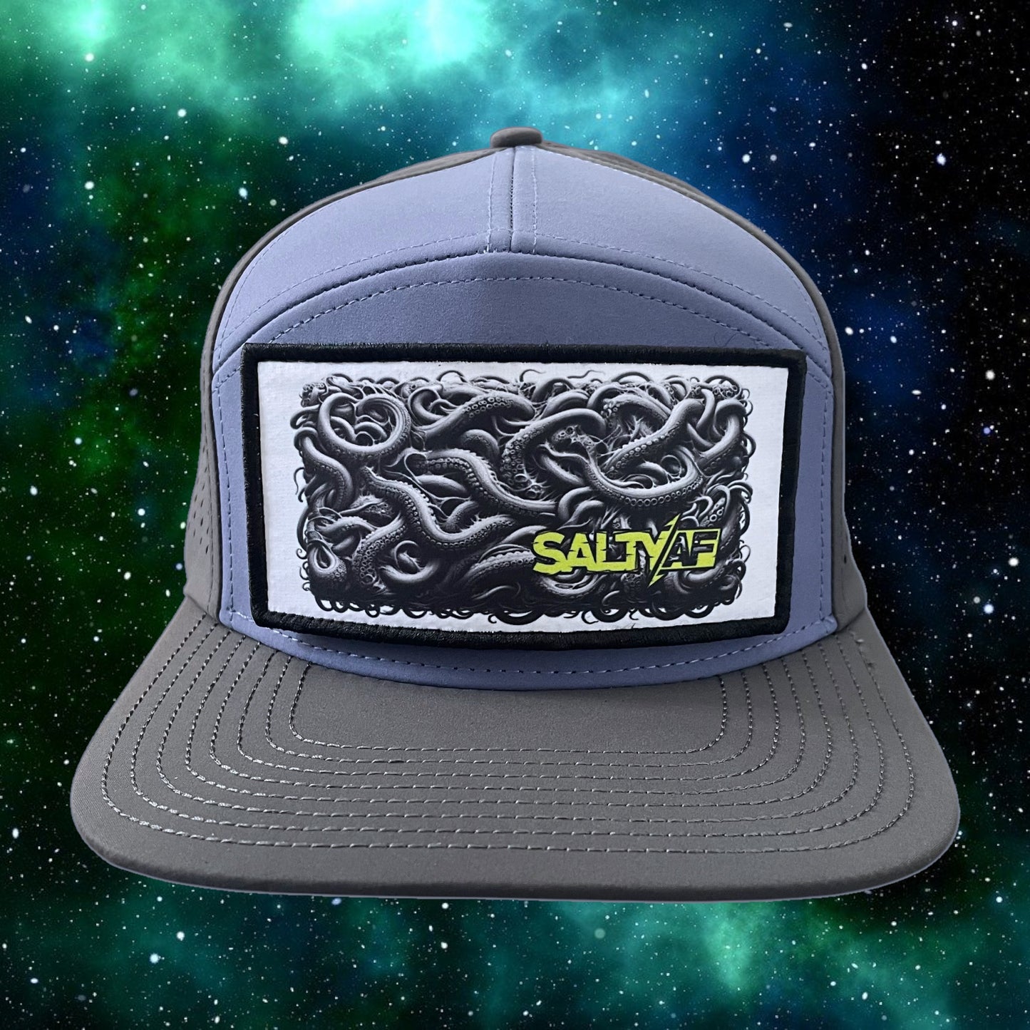 SaltyAF Switchback Velcro Hook Patch - Tentacle