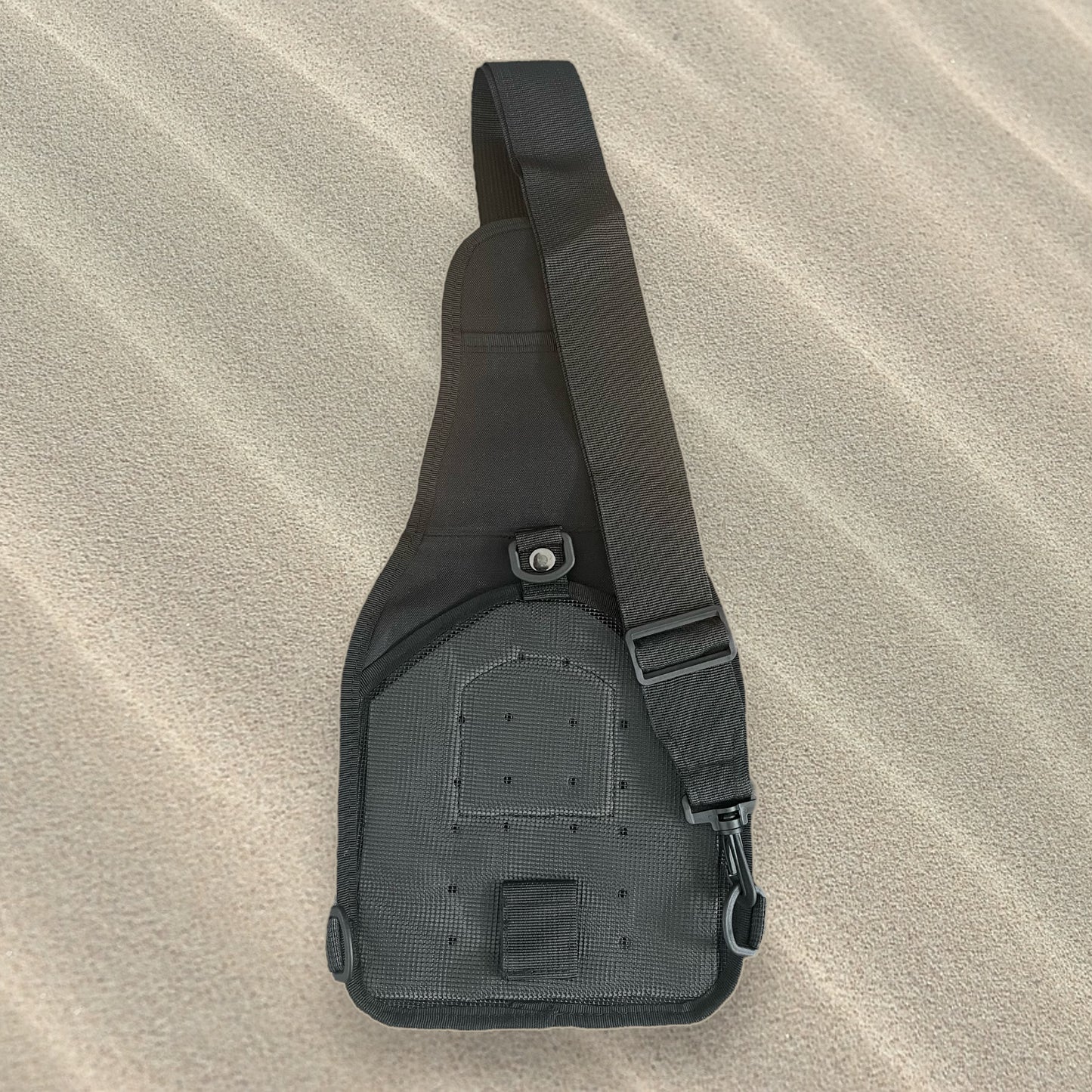 Switchback Tactical Crossbody Sling Tackle Bag - Black