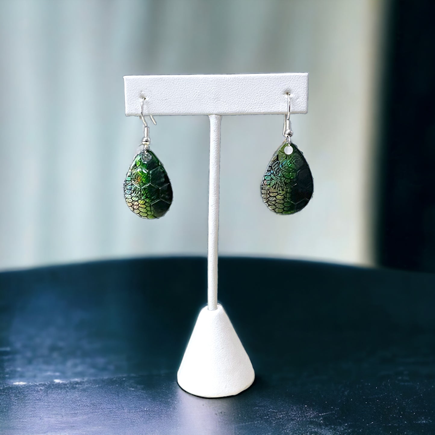Colorado Spinner Blade Earrings - Honeycomb Baby Bass