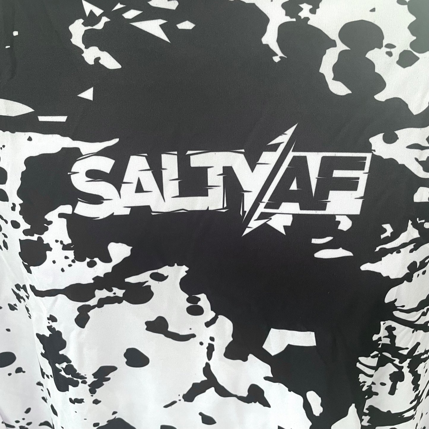 SaltyAF “Sabolevski Special” Squid Ink UPF 50 Performance Hoodie - Black
