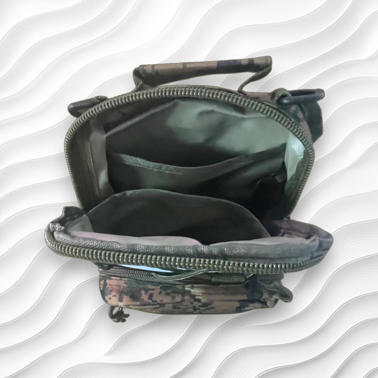 Switchback Tactical Crossbody Sling Tackle Bag - Digital Camo Green