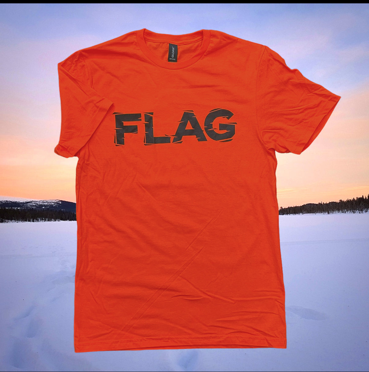FLAG Tee - Orange