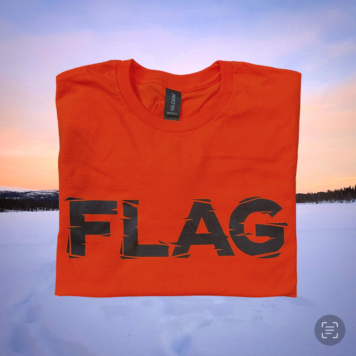 FLAG Tee - Orange