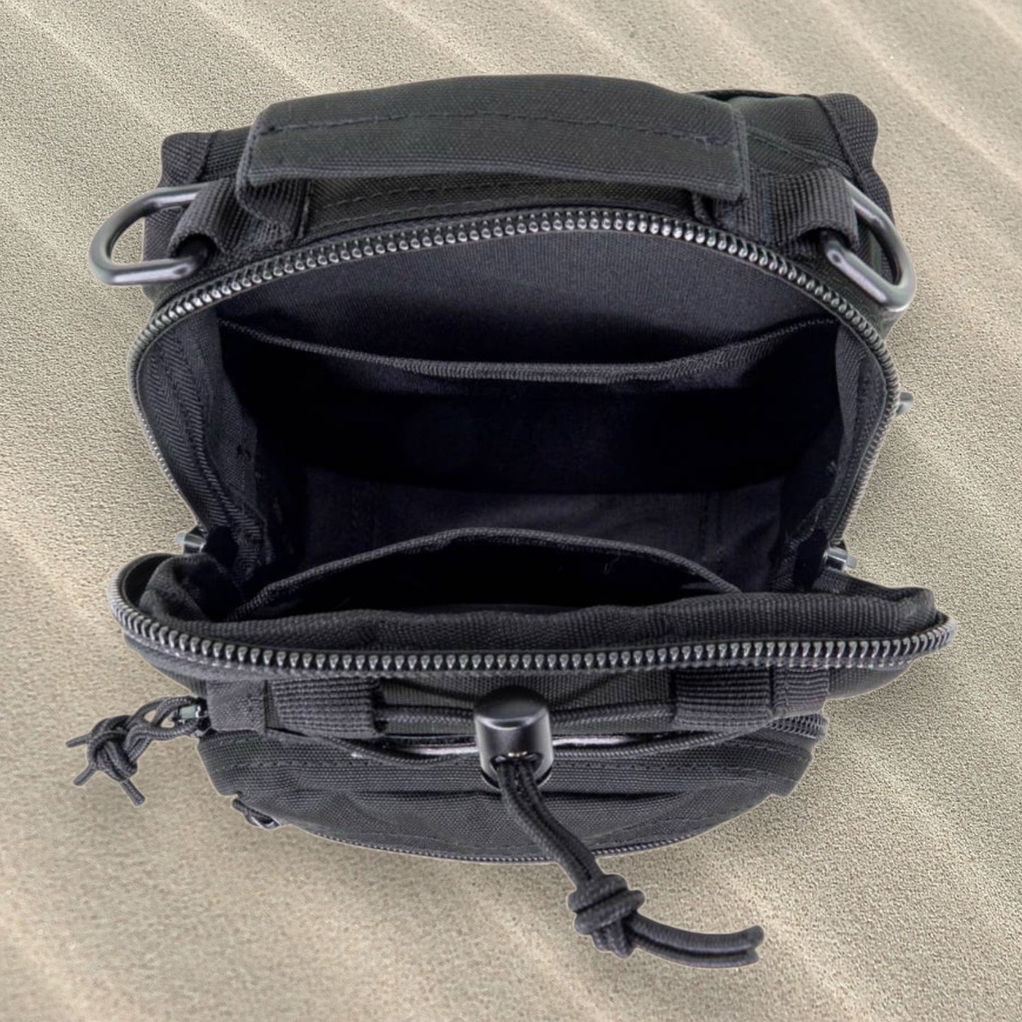 Switchback Tactical Crossbody Sling Tackle Bag - Black