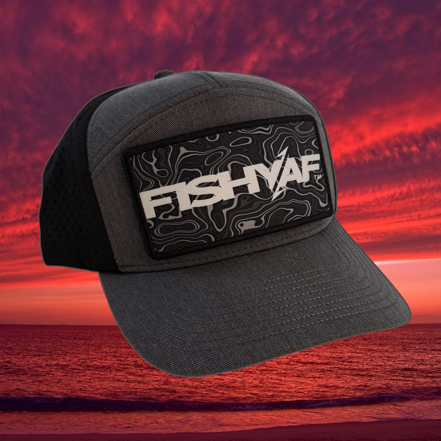 FishyAF Elite Series Curved Switchback - Black/Grey