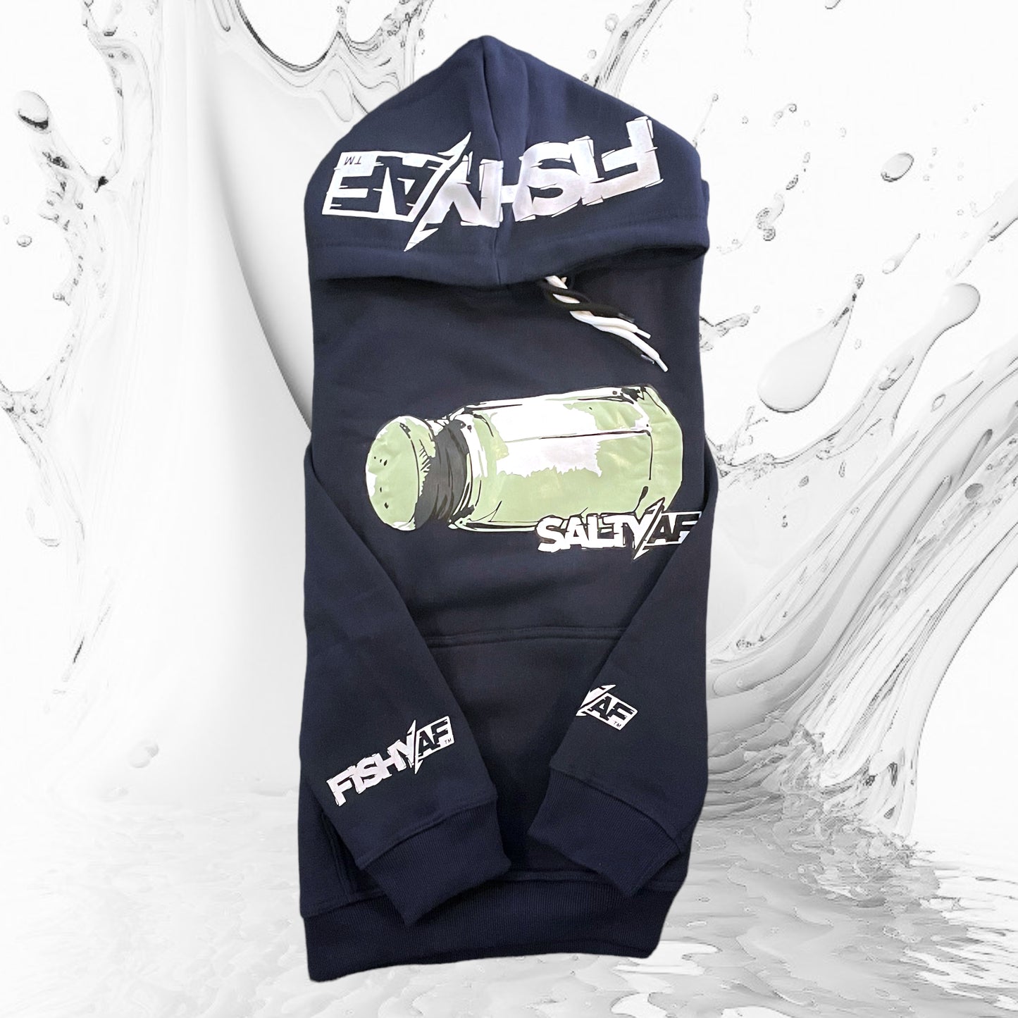 SaltyAF Salt Shaker Hoodie - Blue