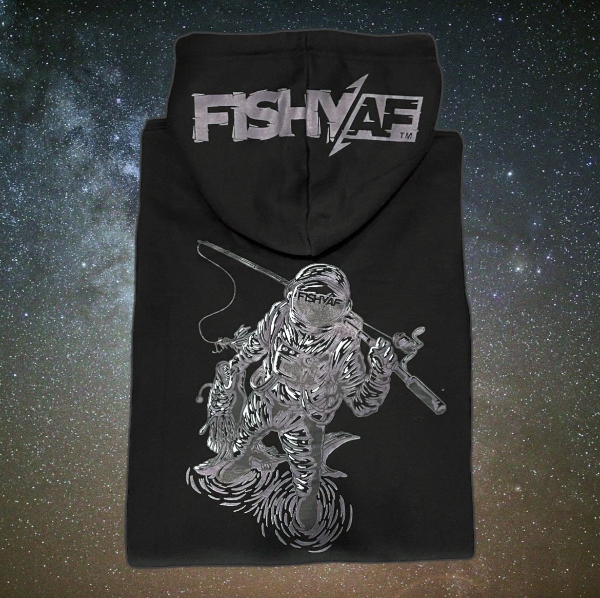 FishyAF Dark Explorer Hoodie