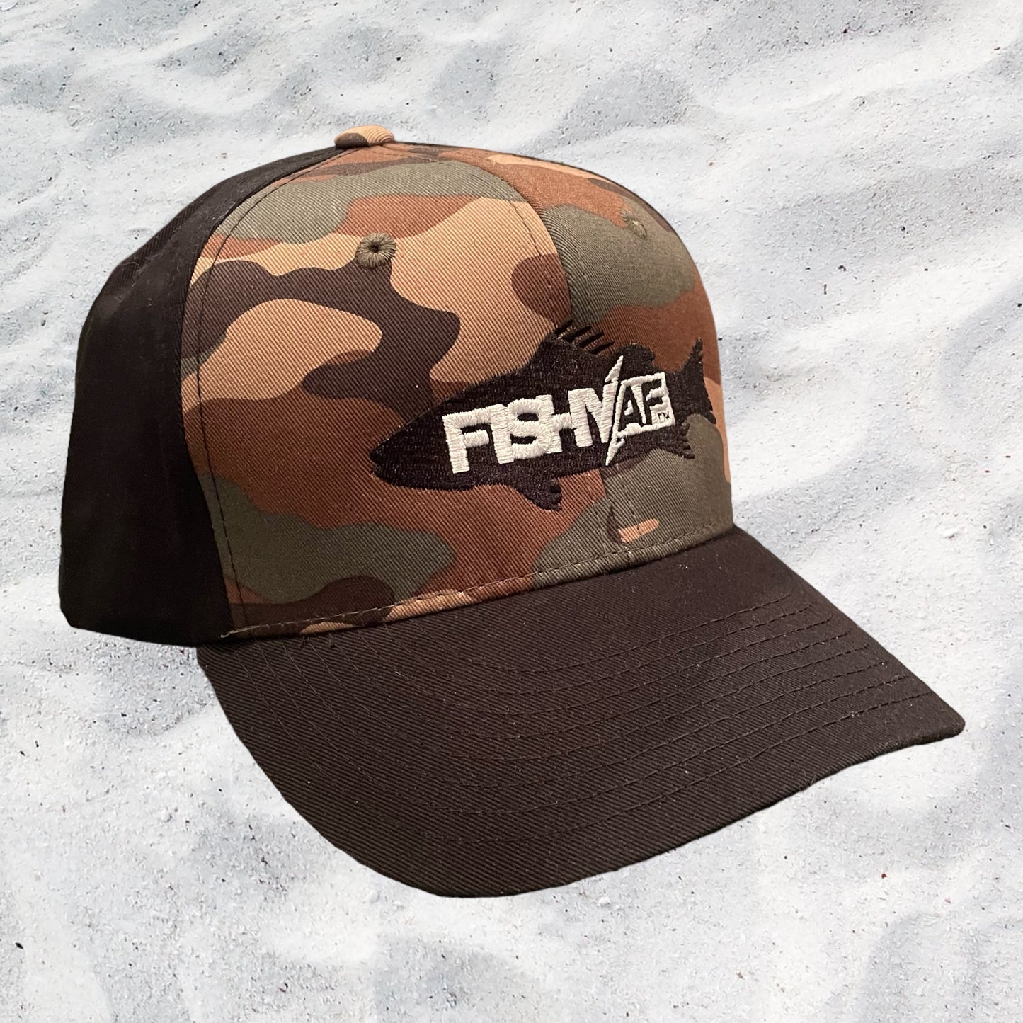Silhouette Snapback - Camo/Black