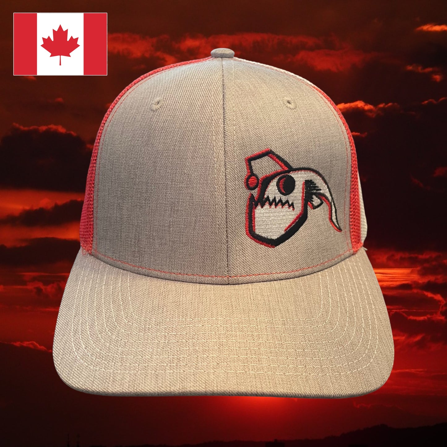 Angler Fish Snapback - Canadian Flag