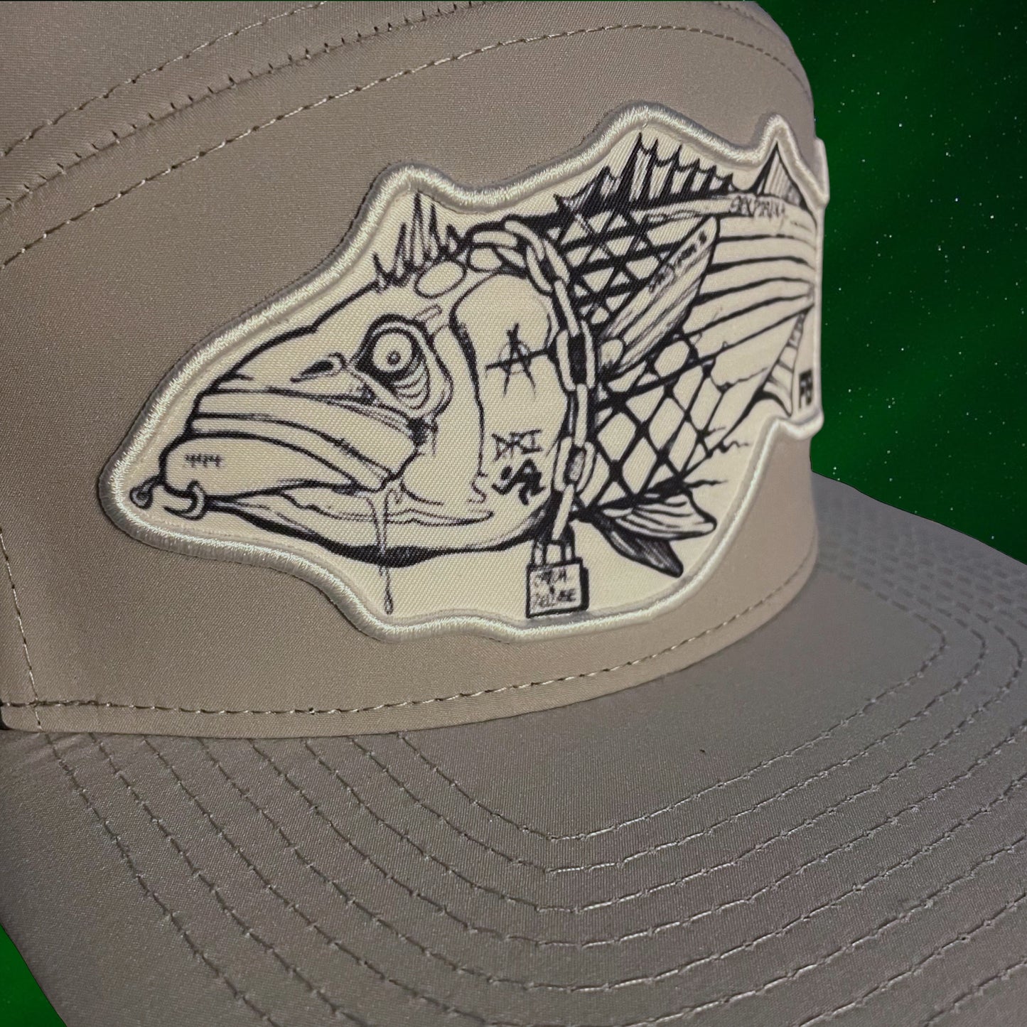 Punk Rock Striper Elite Series Snapback - Black/Grey