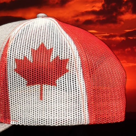 Angler Fish Snapback - Canadian Flag