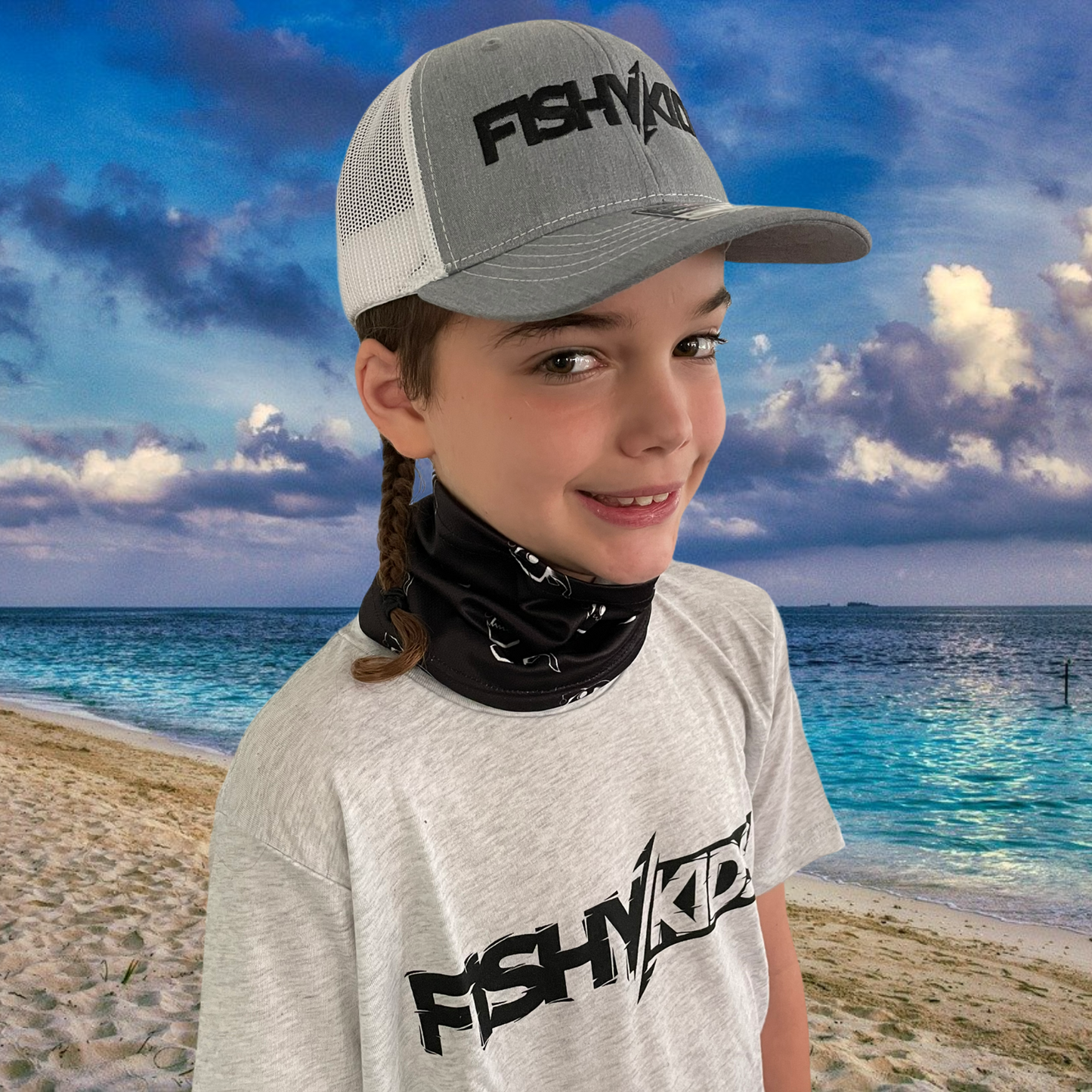 FishyKids Logo Youth Snapback