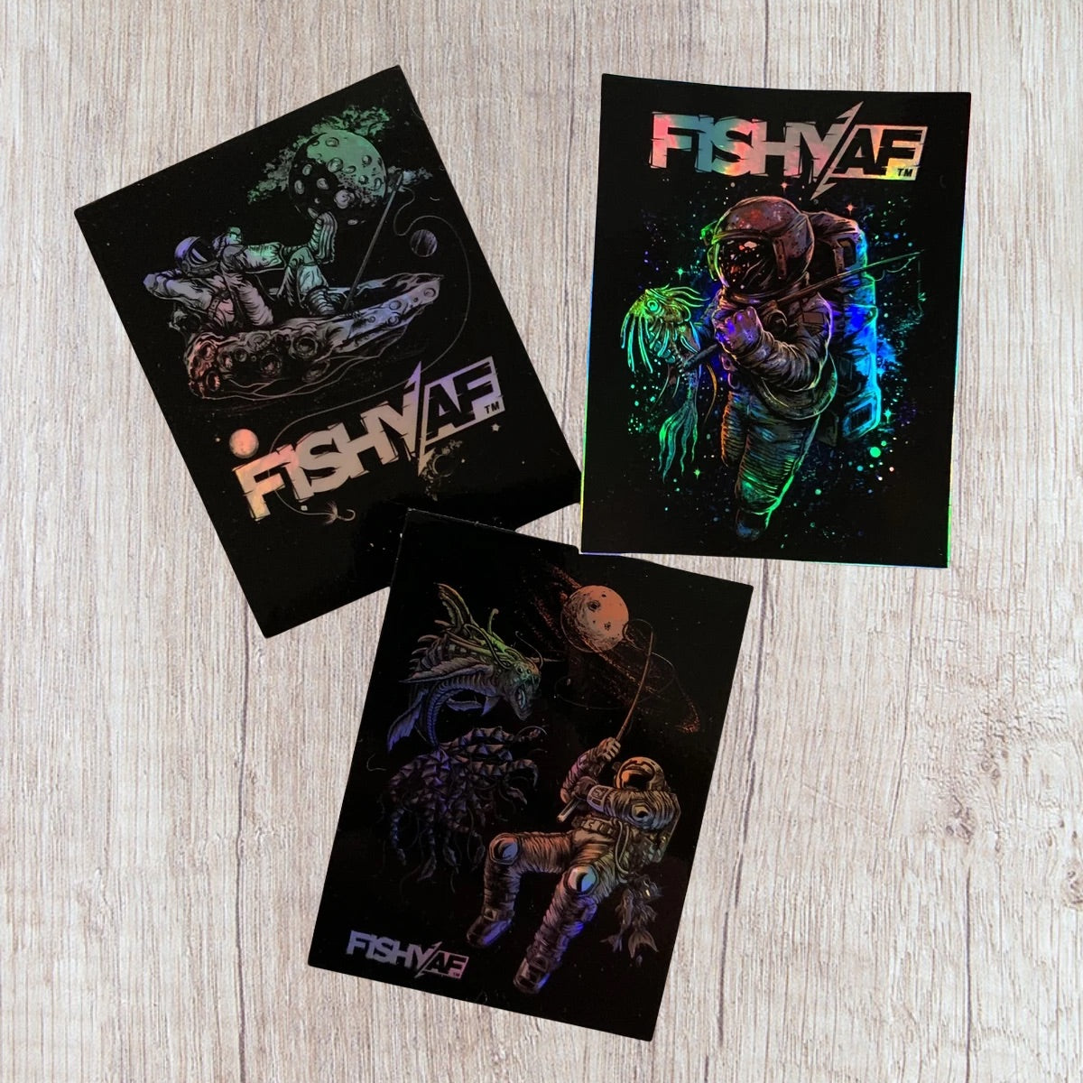 3” Holographic Sticker - Hunter