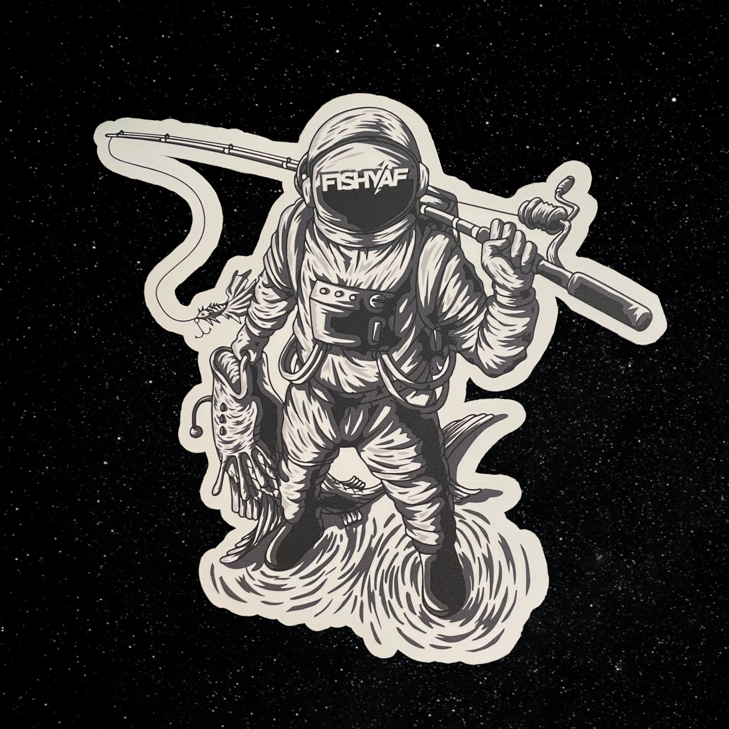 Explorer Boat Carpet Decal - 15”