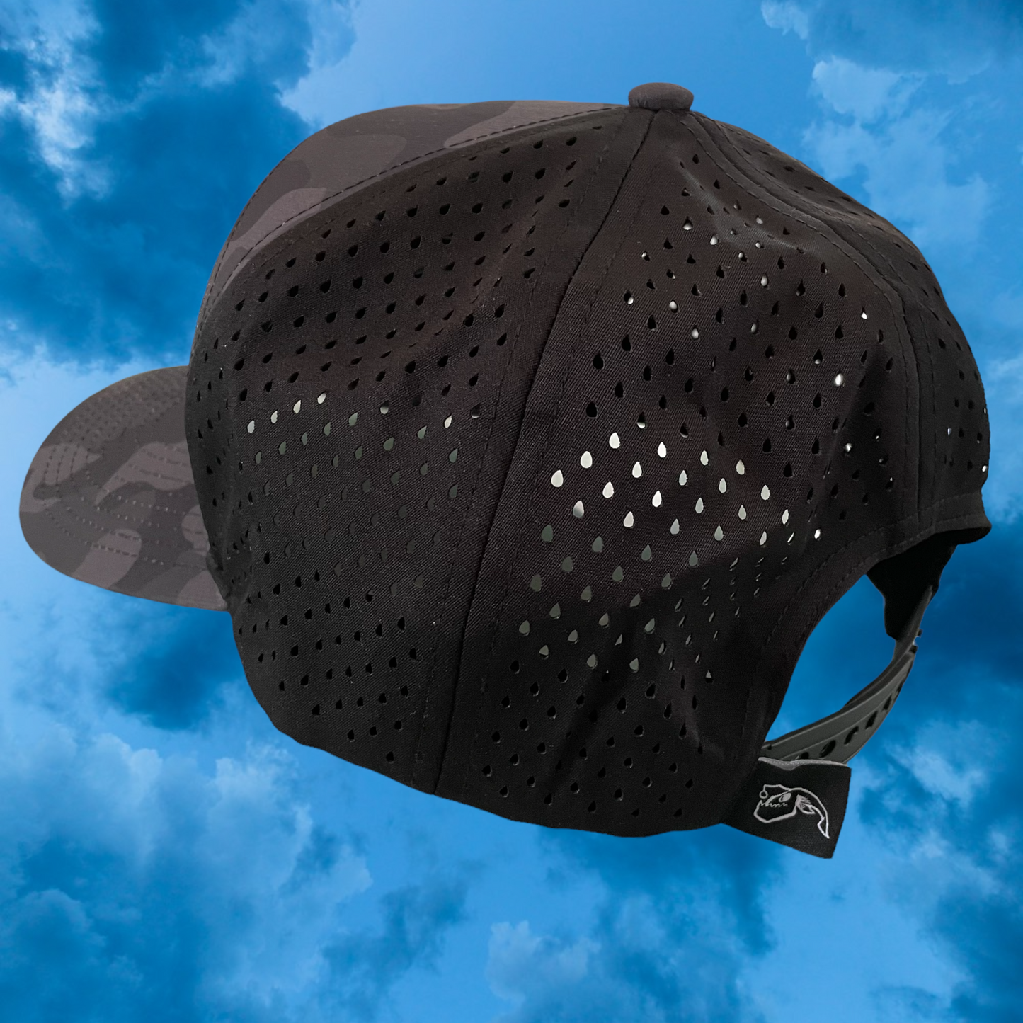 FishyAF Logo Elite Series Snapback - Grey Camo