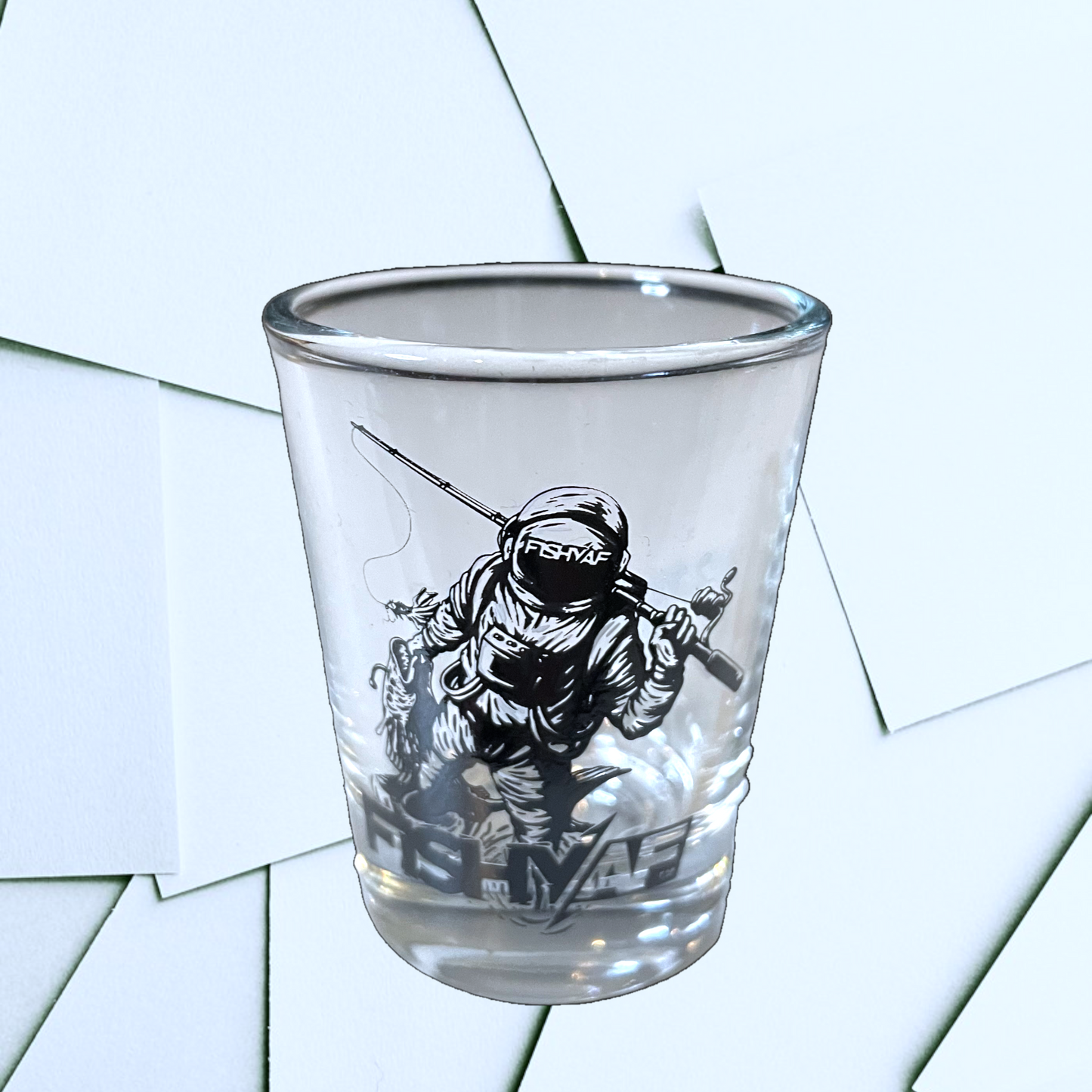 Classic Graphic Shot Glasses - Set of 4