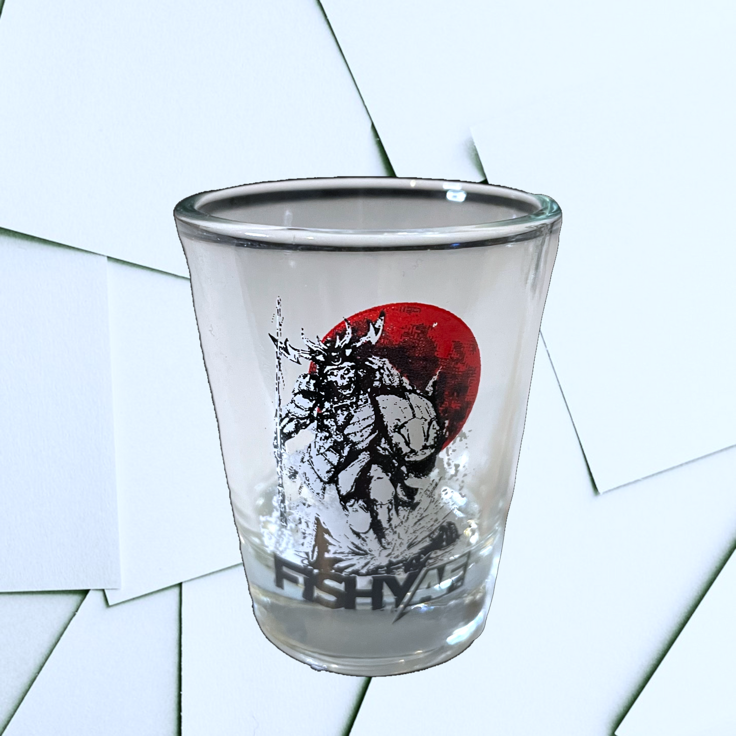 Classic Graphic Shot Glasses - Set of 4