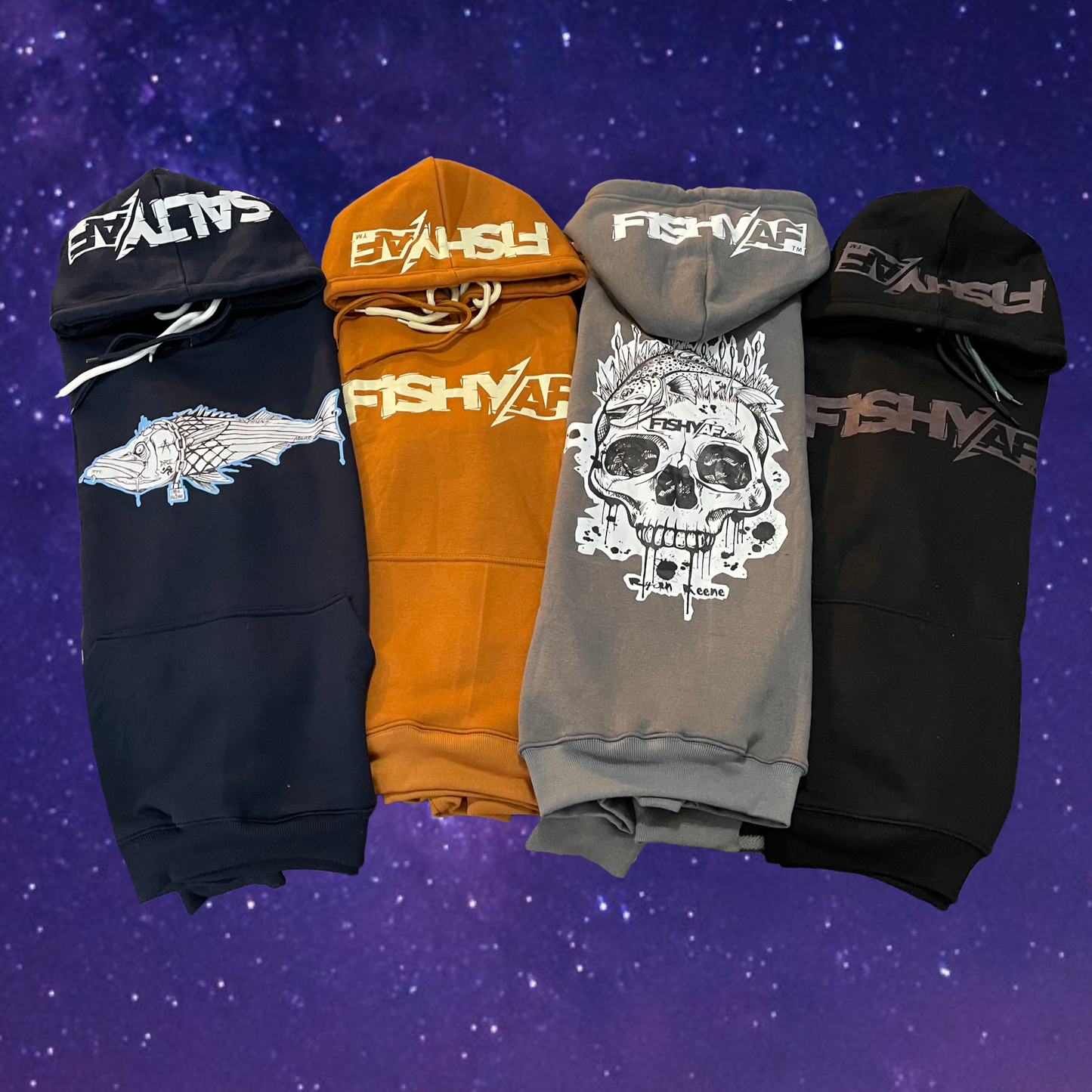 FishyAF Dark Explorer Hoodie