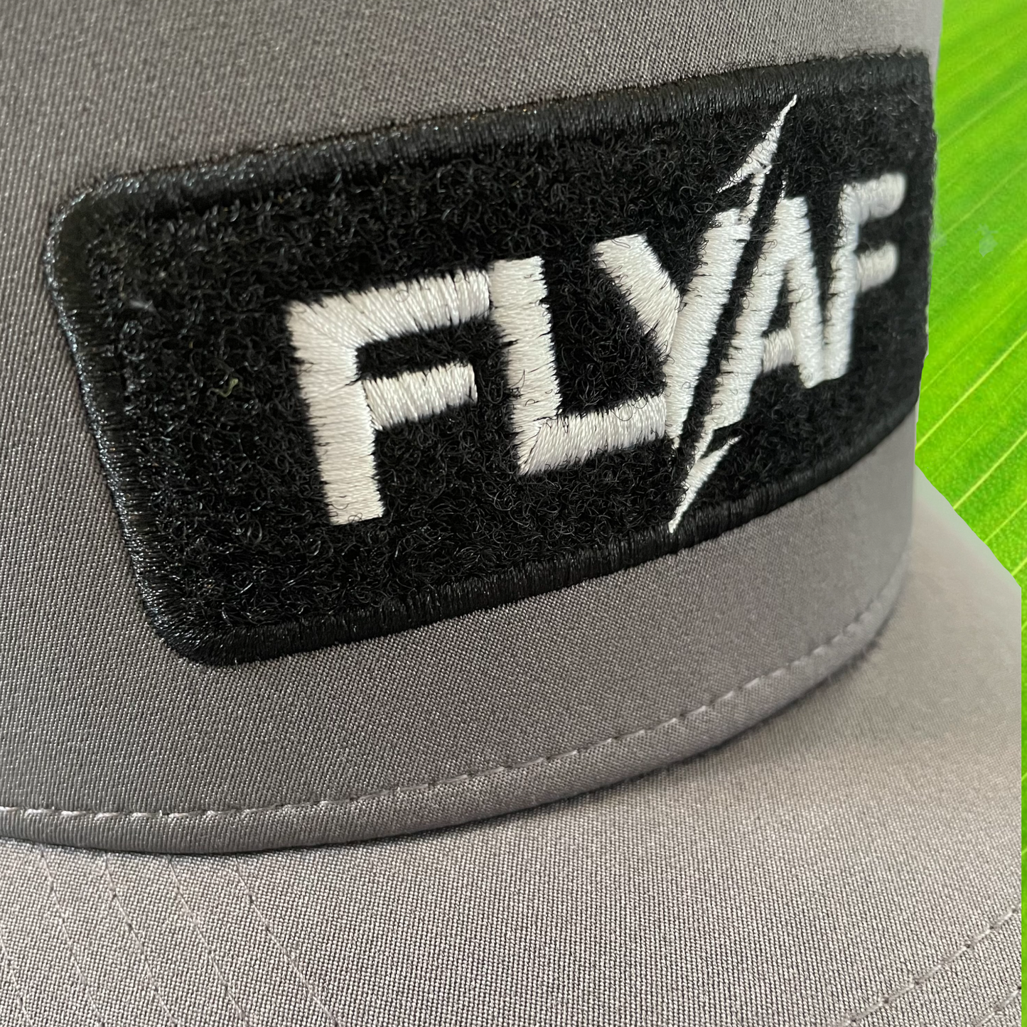 FlyAF Elite Series Snapback - White/Charcoal