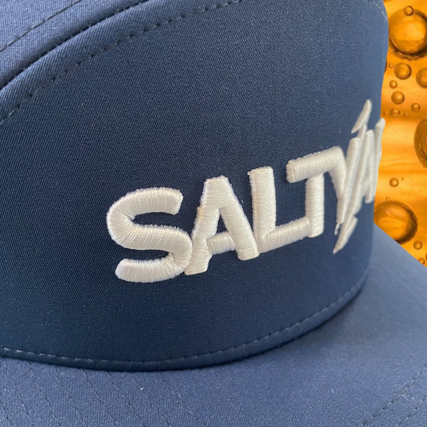 SaltyAF Elite Series 3D Logo Snapback - Blue
