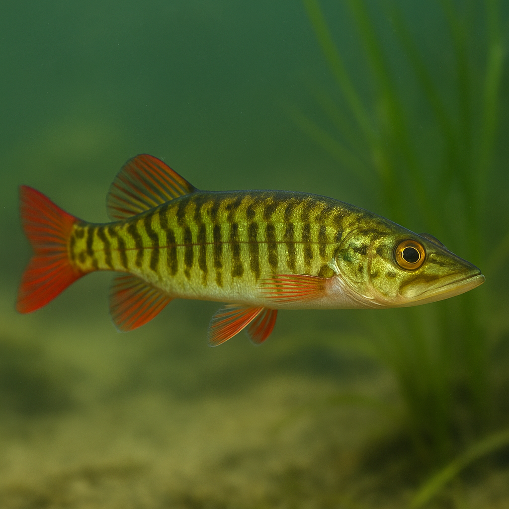 Redfin Pickerel: Facts, Records, and How to Catch Them | FishyAF Species #25