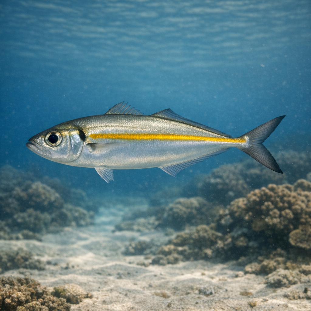 Amberstripe scad: Facts, Records, and How to Catch Them | FishyAF Species #