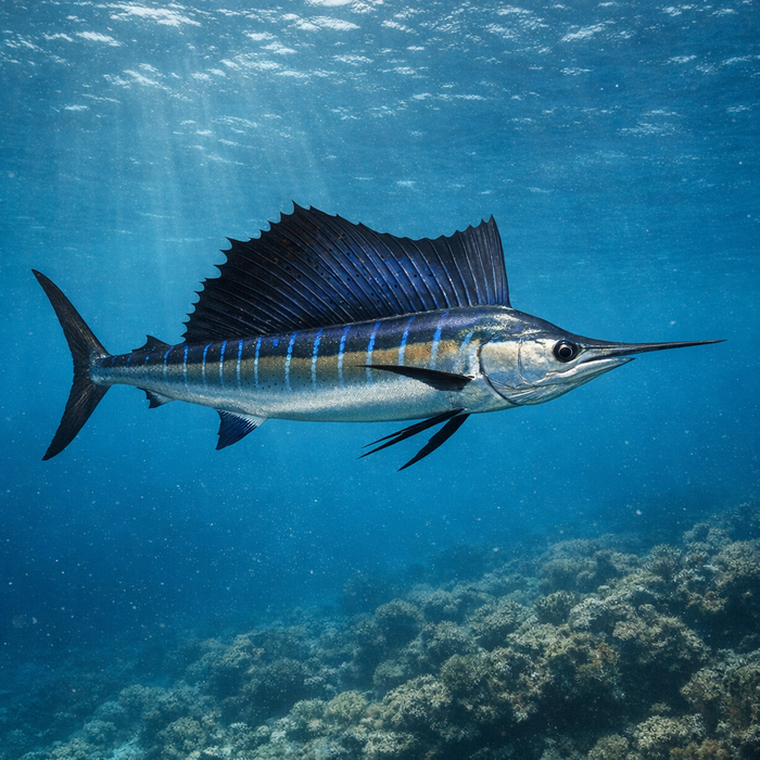 Atlantic sailfish: Facts, Records, and How to Catch Them | FishyAF Species #