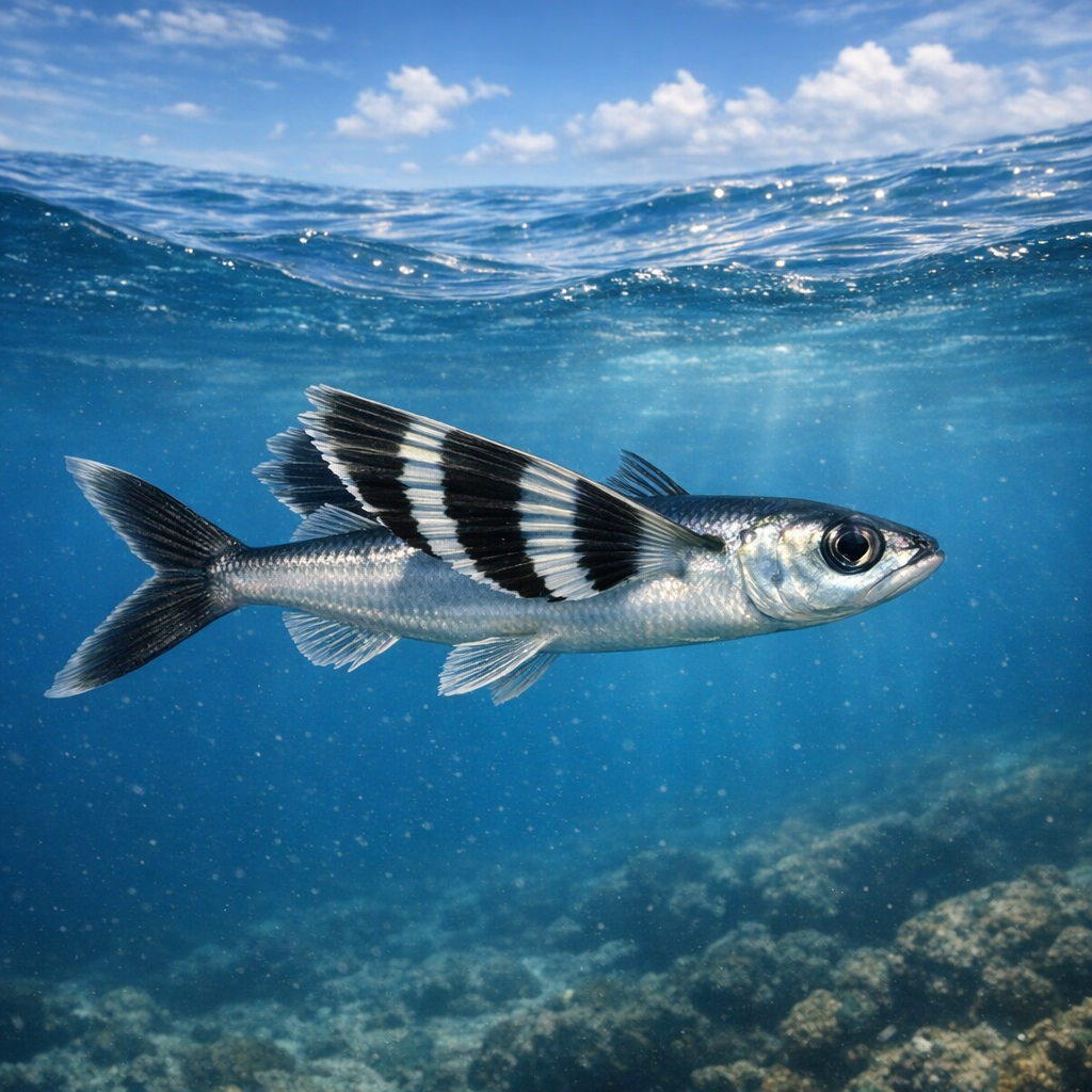 Bandwing flyingfish: Facts, Records, and How to Catch Them | FishyAF Species #