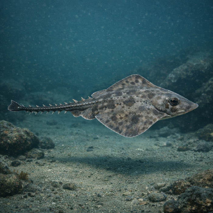 Barbedwire-tailed skate: Facts, Records, and How to Catch Them | FishyAF Species #