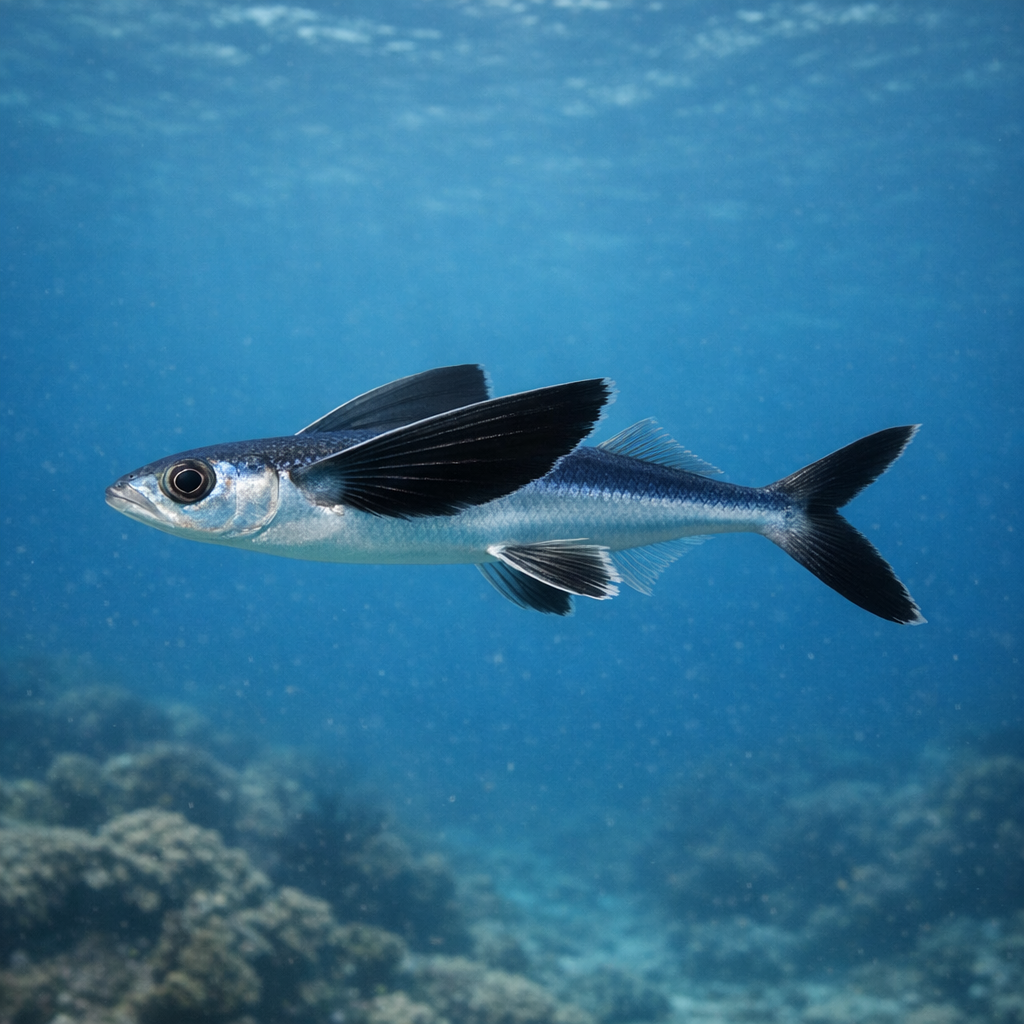 Black wing flyingfish: Facts, Records, and How to Catch Them | FishyAF Species #