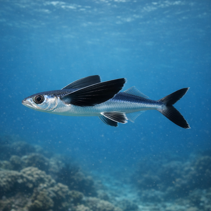 Black wing flyingfish: Facts, Records, and How to Catch Them | FishyAF Species #