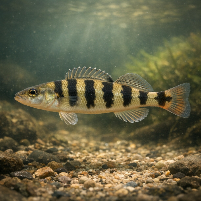 Blackbanded darter: Facts, Records, and How to Catch Them | FishyAF Species #